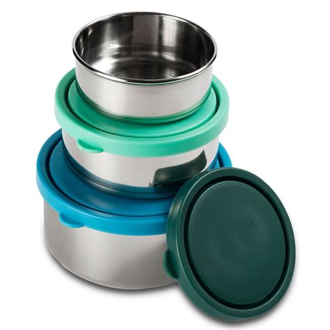 reusable stainless steel food containers